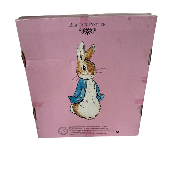 NEW! Beatrix Potter Peter Rabbit Wall Clock RARE Original 2007 In Box - Picture 2 of 8